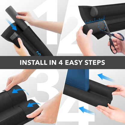 Everlasting_Comfort_2_Sided_Under_Door_Draft_Stopper_for_Bottom_of_Doors_-_Quick_Install,_Keeps_Heat_In_&_Cold_Air_Out_-_Sound_Proofing_Foam_Strip_Gap_Filler,_Noise_Blocker_for_Interior_-Fits_30"-36"W