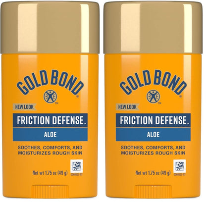 Gold Bond Friction Defense Stick with Aloe | Prevents Chafing | Soothes &amp;amp; Moisturizes | 1.75 oz | Pack of 2