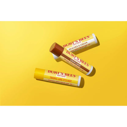 Burt’s_Bees_SPF_30_Lip_Balm,_Island_Getaway_-_Coco_Loco,_Beaches_&_Cream,_Tropic_Like_It's_Hot,_Water-Resistant_Sun_Care,_Natural_Origin_Lip_Treatment,_3_Tubes,_0.15_oz