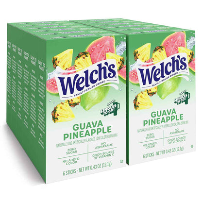 Welch's Singles To Go Water Drink Mix - Powder Sticks, 0.48 Ounce (Pack of 12)