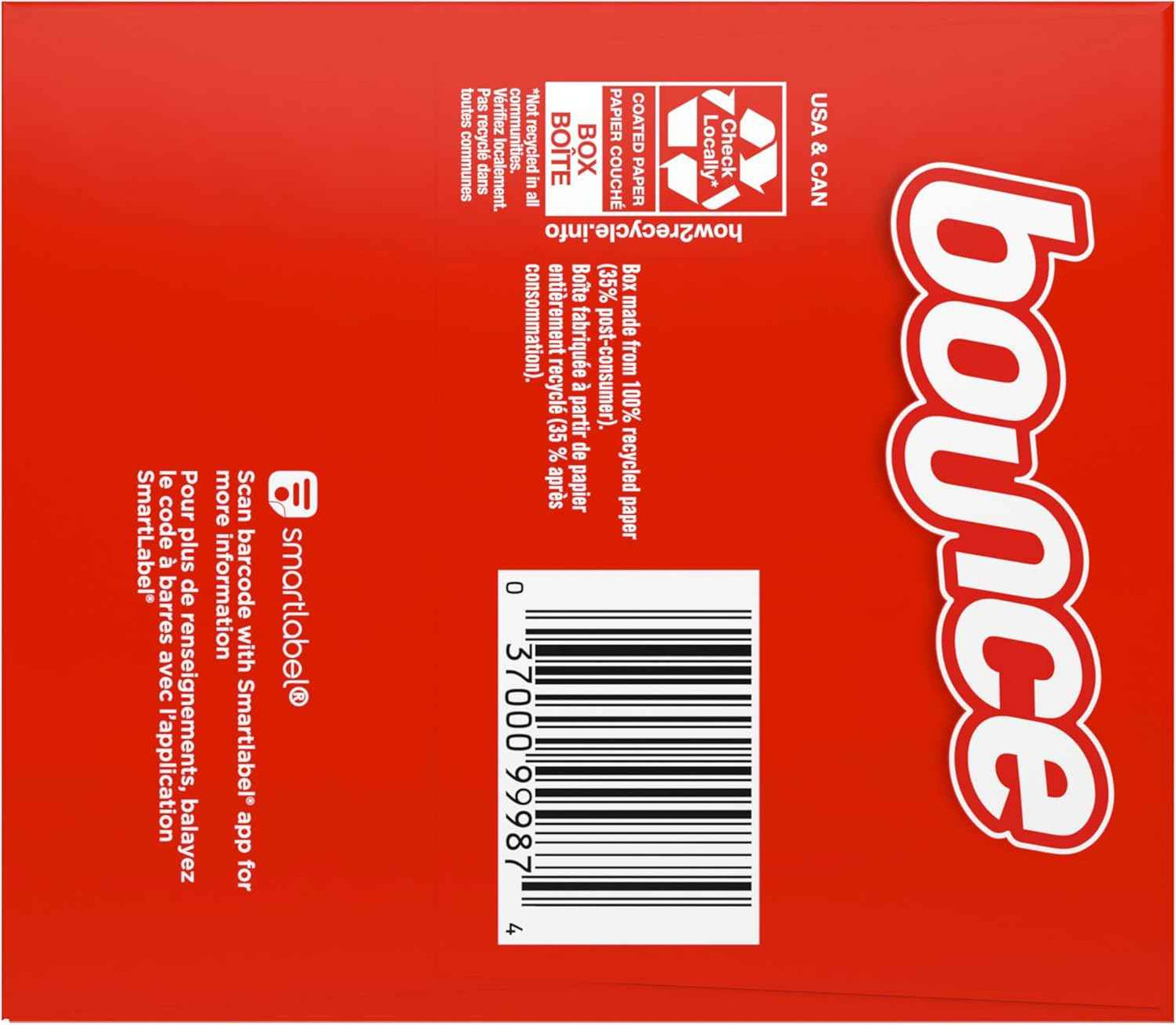 Bounce Fabric Softener Sheets, Fresh Linen Scent