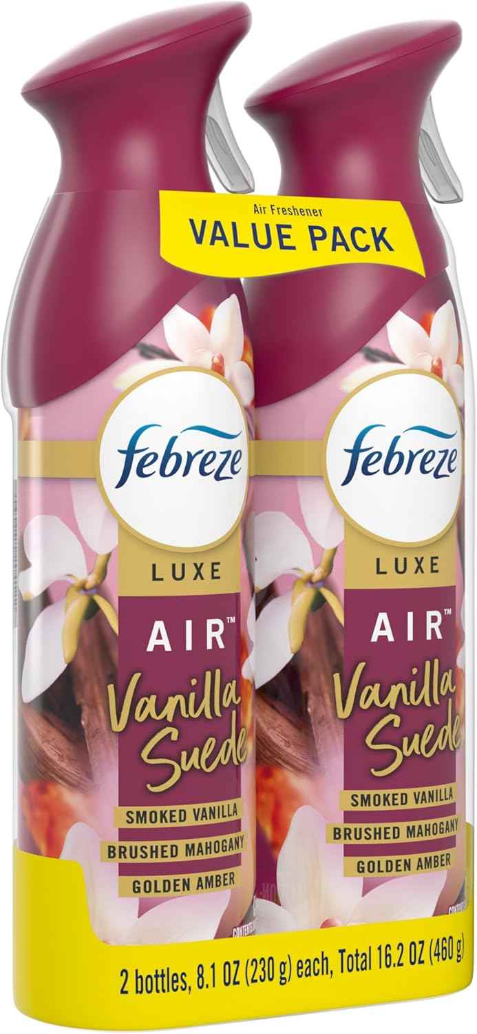 Febreze Air Mist, Air Freshener Spray, Odor Fighting Room Spray, Deodorizer for Home Bathroom Kitchen Office Apartment Dorm Room Classroom