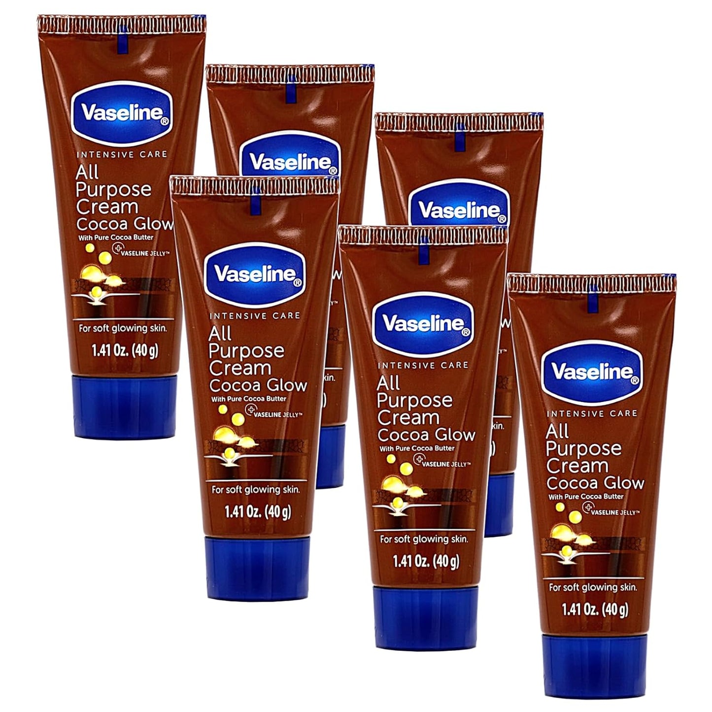 Vaseline_All_Purpose_Cream_Cocoa_Glow,_with_Pure_Cocoa_Butter,_6-Pack,_1.41_FL_Oz_Each,_6_Tubes