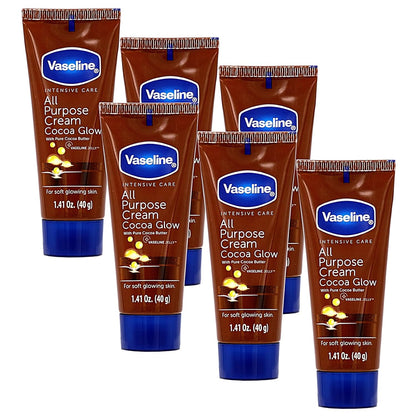 Vaseline_All_Purpose_Cream_Cocoa_Glow,_with_Pure_Cocoa_Butter,_6-Pack,_1.41_FL_Oz_Each,_6_Tubes