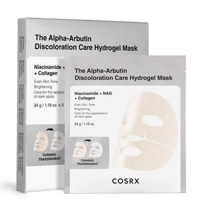 COSRX Pink Collagen Lifting Glow Hydrogel Face Masks Skincare, Collagen Face Mask, Travel Essentials, Overnight Face Mask, Korean SkinCare