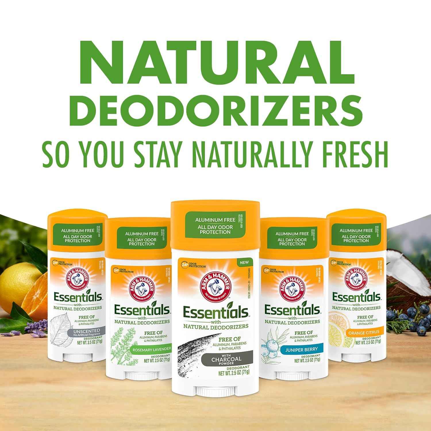 Arm & Hammer Essentials Charcoal Deodorant