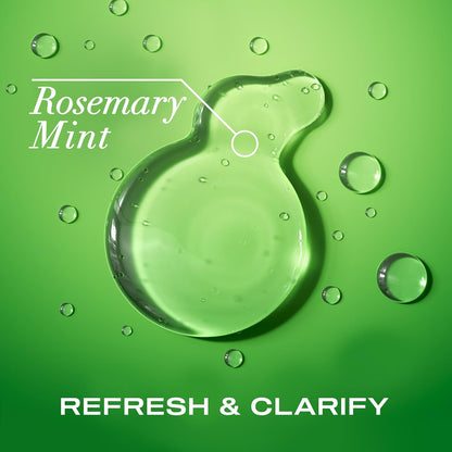OGX_Extra_Strength_Refreshing_Scalp_+_Rosemary_Mint_Shampoo,_Clarifying_Shampoo_for_Oily_Hair_Visibly_Helps_Remove_Oil_&_Residue_to_Clear_Away_Buildup,_Sulfate-Free_Surfactants,_13_fl._oz