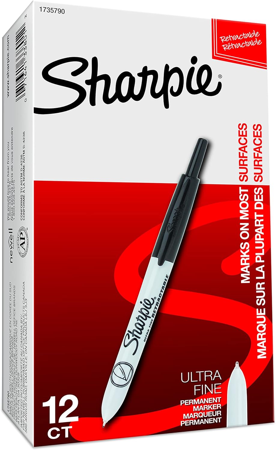 Sharpie_Retractable_Permanent_Markers,_Ultra_Fine_Point,_Black,_12_Count