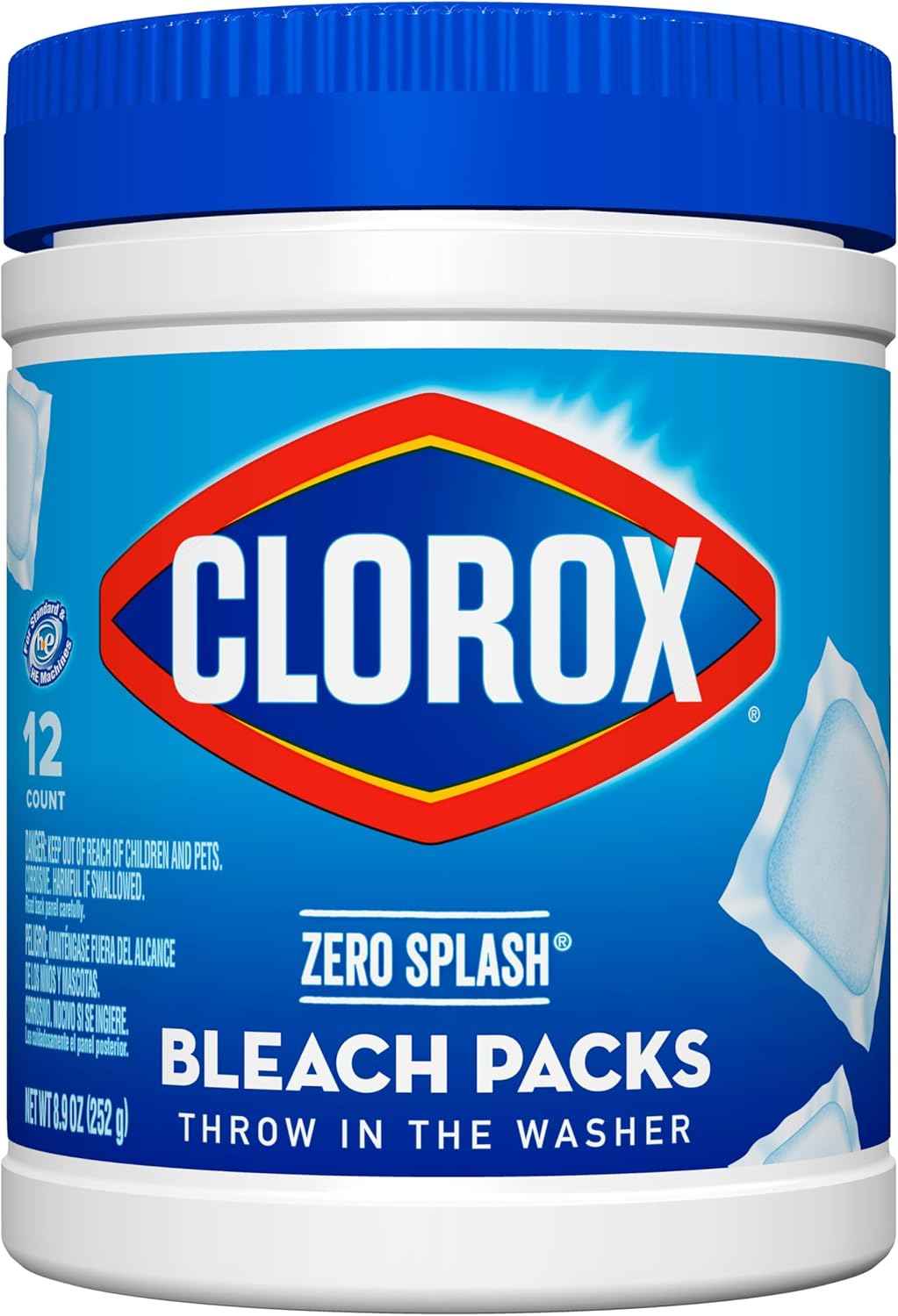 Clorox Control Bleach Packs Regular Laundry Packs