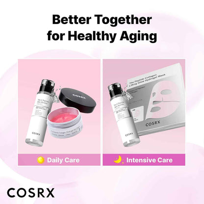 COSRX Pink Collagen Lifting Glow Hydrogel Face Masks Skincare, Collagen Face Mask, Travel Essentials, Overnight Face Mask, Korean SkinCare