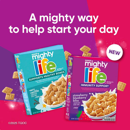 Quaker_Mighty_Life_Multigrain_Cereal,_Very_Vanilla,_Bone_Health_Support,_22.3_Oz_Family_Size