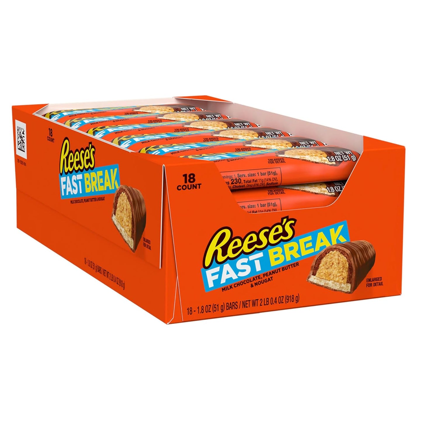 REESE'S_FAST_BREAK_Peanut_Butter_Nougat_Candy_Bars,_1.8_oz_(Pack_of_18)