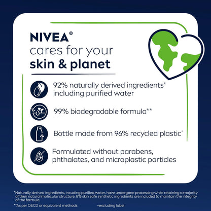 NIVEA_MEN_Sensitive_Body_Wash_with_Bamboo_Extract,_Moisturizing_Body_Wash_for_Sensitive_Skin,_Soap_Free_Shower_Gel_for_Men_with_No_Drying_Alcohol,_16.9_Fl_Oz_Bottle,_Pack_of_3
