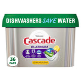Cascade Platinum Dishwasher Pods, Dishwasher Detergent, Actionpacs