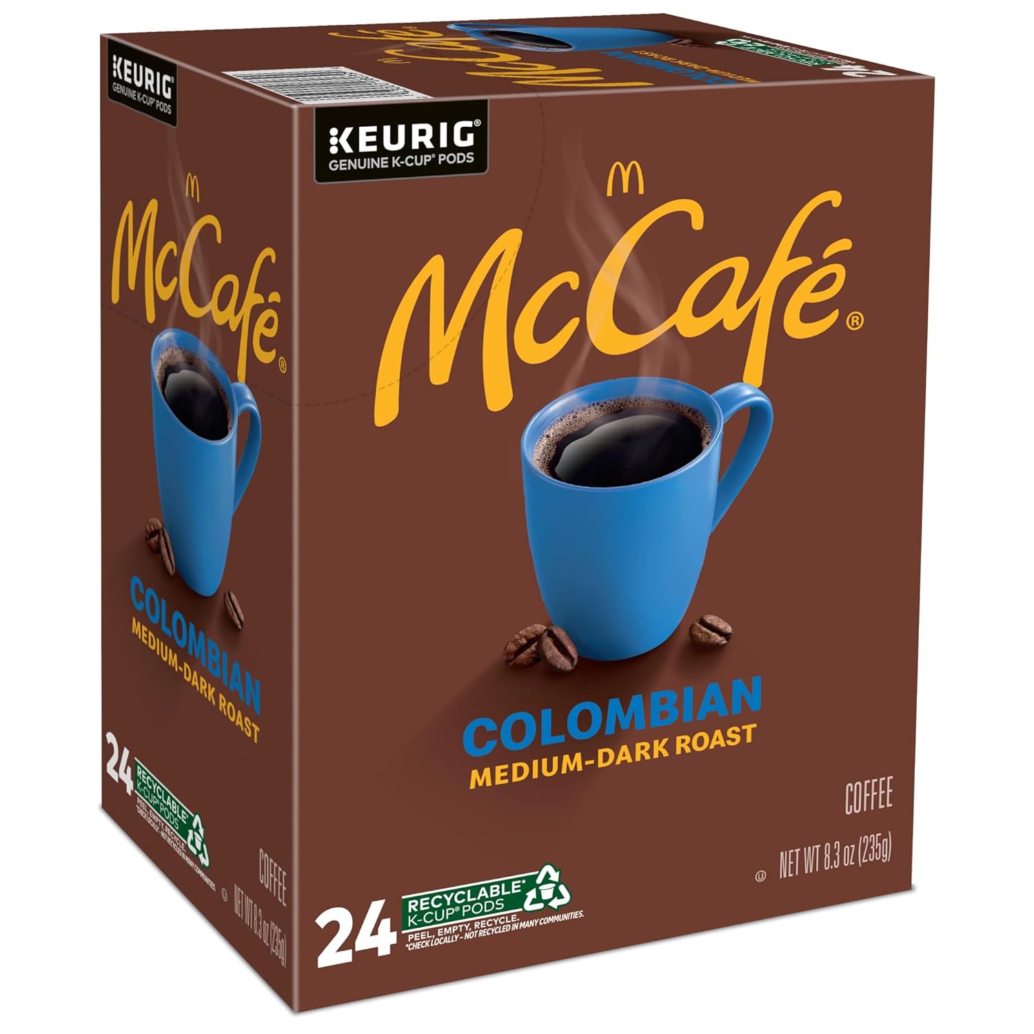 McCafe_Colombian,_Single_Serve_Coffee_Keurig_K-Cup_Pods,_Medium_Roast,_96_Count_(4_Packs_of_24)