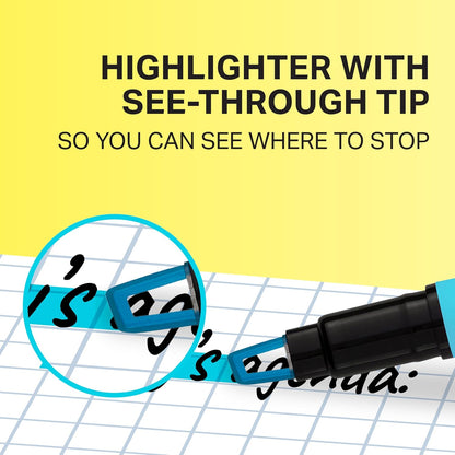 Sharpie_Clear_View_Highlighter_Sticks,_Chisel_Tip,_Assorted_Fluorescent,_8_Count_-_School,_Home,_and_Office_Use,_Teacher_Supplies