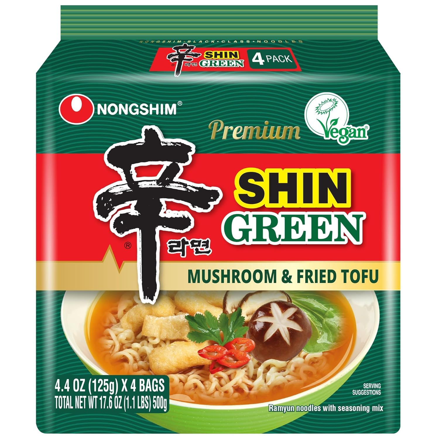 Nongshim_Ramen_Noodles,_Gourmet_Instant_Ramen,_Premium_Microwavable_Noodle_Soup,_Vegan_Shin_Green,_4.4_Ounce_(Pack_of_4)