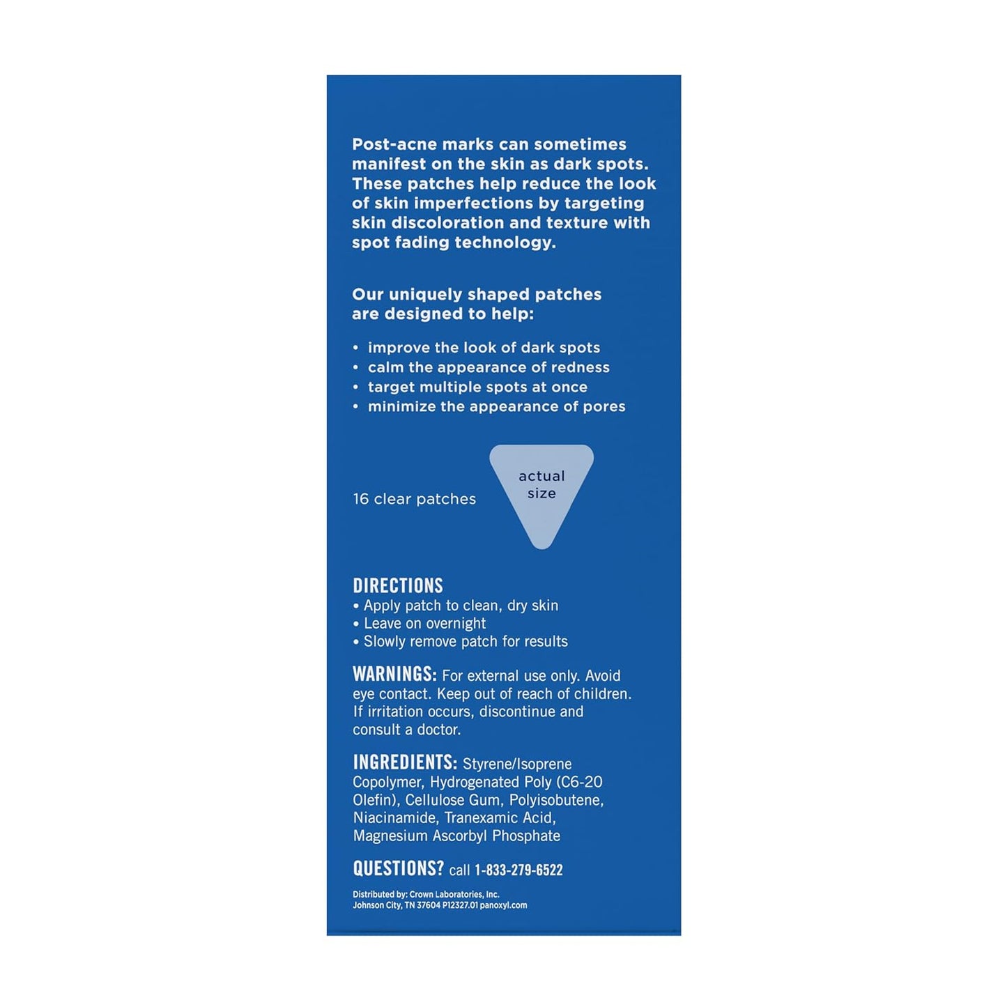 PanOxyl_Blemish_Brightening_Patches:_Dermatologist-Recommended,_Help_Fade_Post-Acne_Dark_Spots_and_Reduce_Redness,_Large_Clear_Patches_Cover_a_Bigger_Area,_Vegan_and_Latex-Free,_16ct