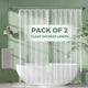 Clear - 72"W x 72"L (Pack of 2)