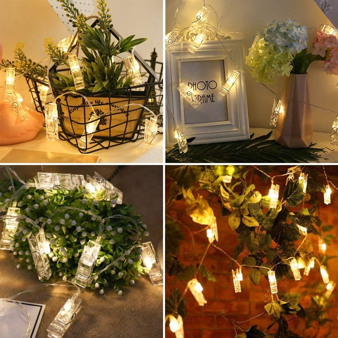 Dopheuor_Photo_Clip_String_Lights_LED_Battery_Operated_Starry_Fairy_Copper_String_Lights_with_Clips_Warm_White_for_Pictures_Bedroom_Wall_Patio_Halloween_Thanksgiving_Christmas_Party_Wedding_Decor