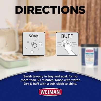 Weiman_Fine_Jewelry_Cleaner_Liquid_with_Cleaning_Brush_–_Restores_Shine_&_Brilliance_to_Gold,_Platinum,_Precious_Gemstones_&_Diamond_Jewelry,_6_Oz