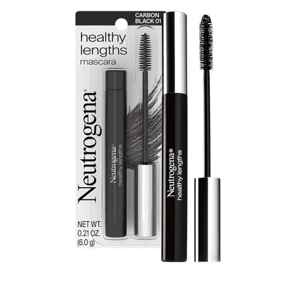 Neutrogena Healthy Lengths Mascara - with Vitamin E & Olive Oil, Lengthening Formula Extends the Look of Your Lashes up to 100% without Clumping, Flaking or Smudging