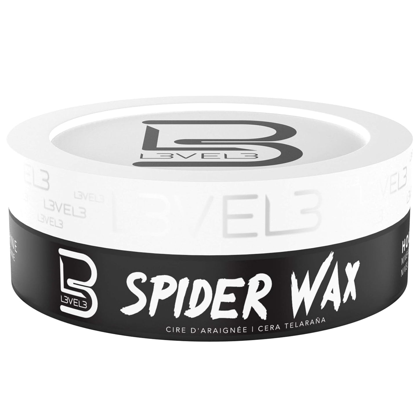L3 Level 3 Spider Wax - Long Lasting and Strong Hold Improve your Hair Volume and Texture - Level Three Hair Wax for Men