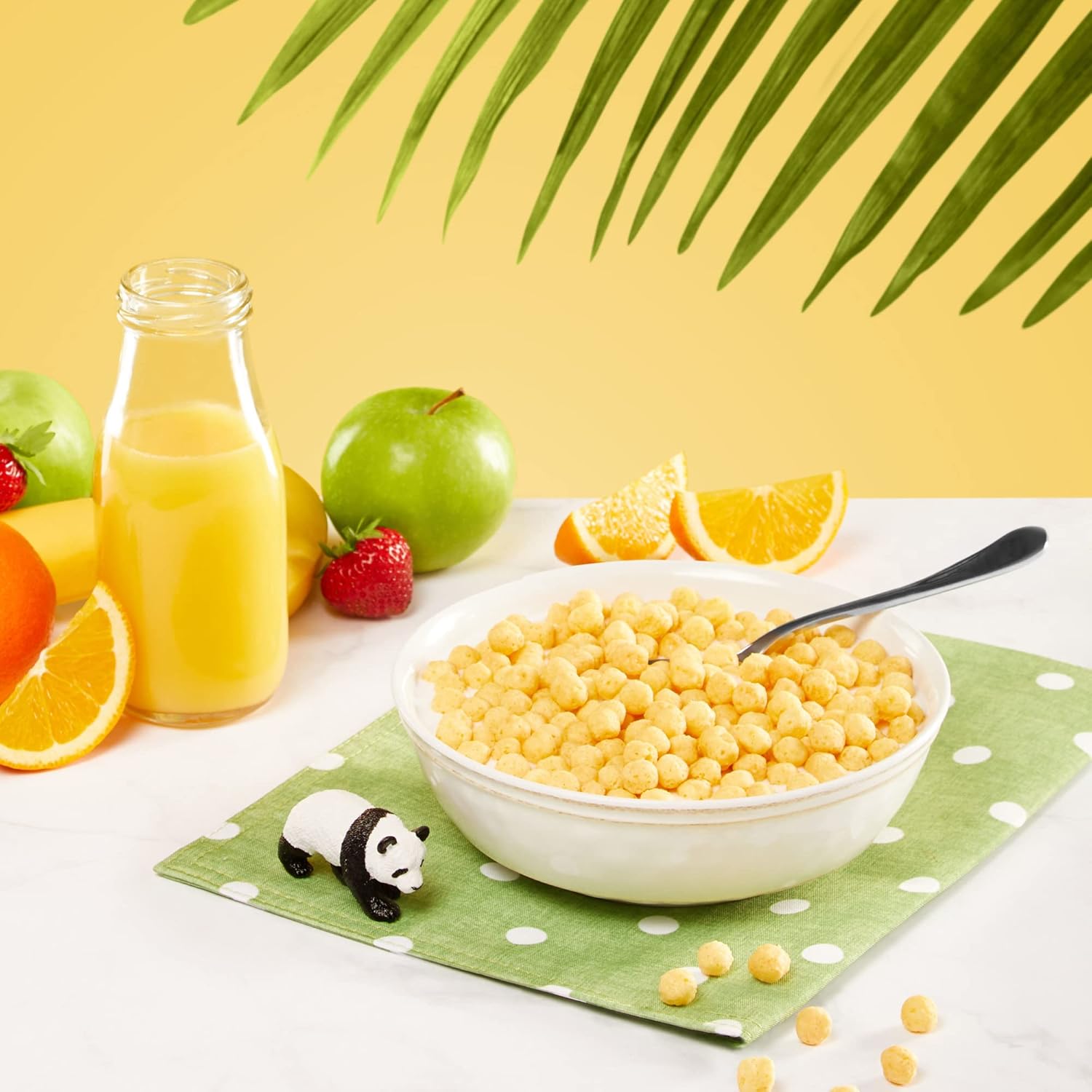 EnviroKidz_Organic_Panda_Puffs_Cereal,_10.6_oz_(Pack_of_1),_Peanut_Butter,_Gluten_Free,_Non-GMO,_by_Nature's_Path