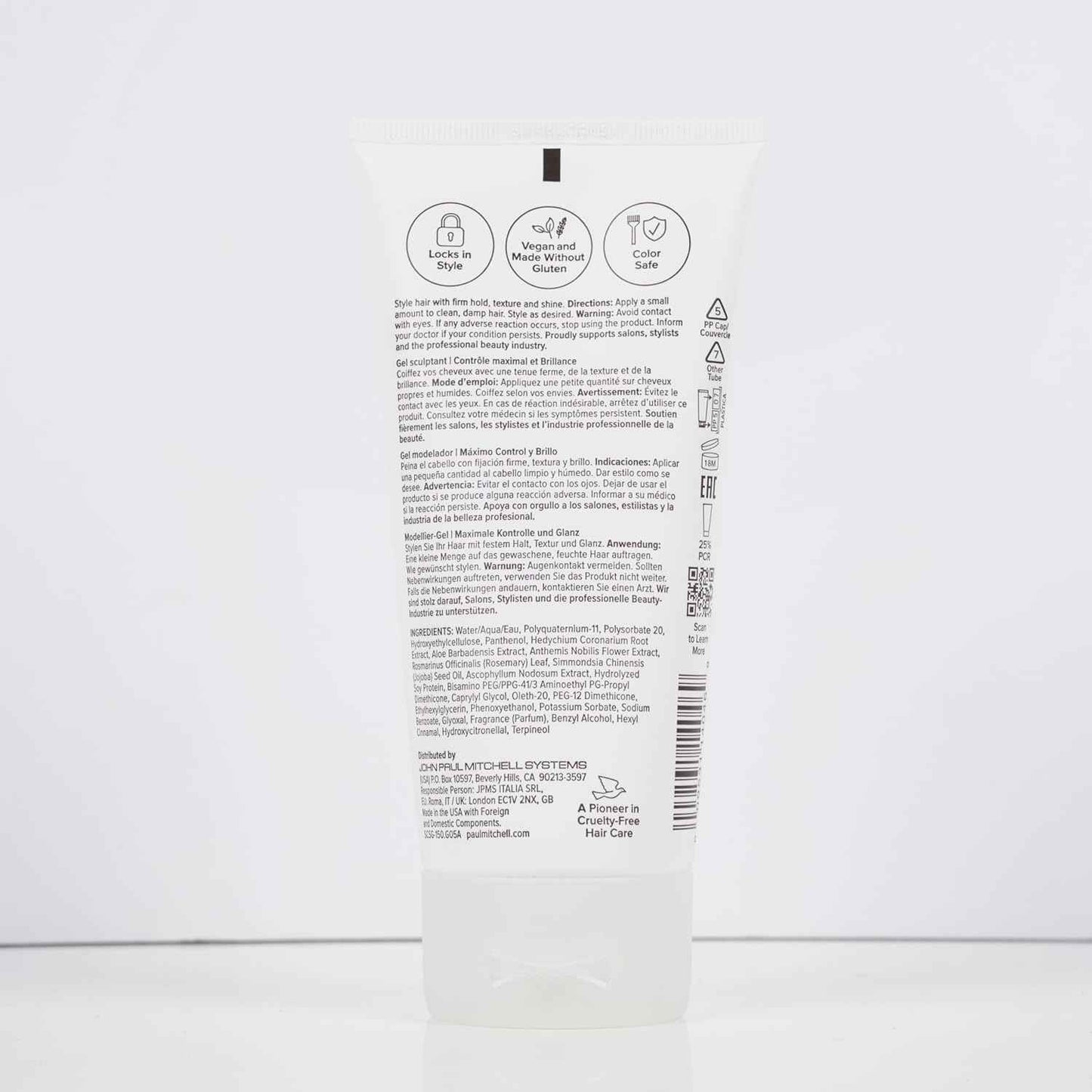 Paul Mitchell Super Clean Sculpting Gel, Firm Hold, High Shine Finish Hair Gel, For All Hair Types