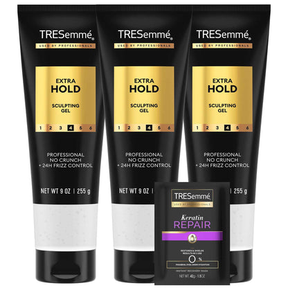 TRESemmé Alcohol-Free Gel Extra Hold for 24H Frizz Control, with Pro Lock Technology
