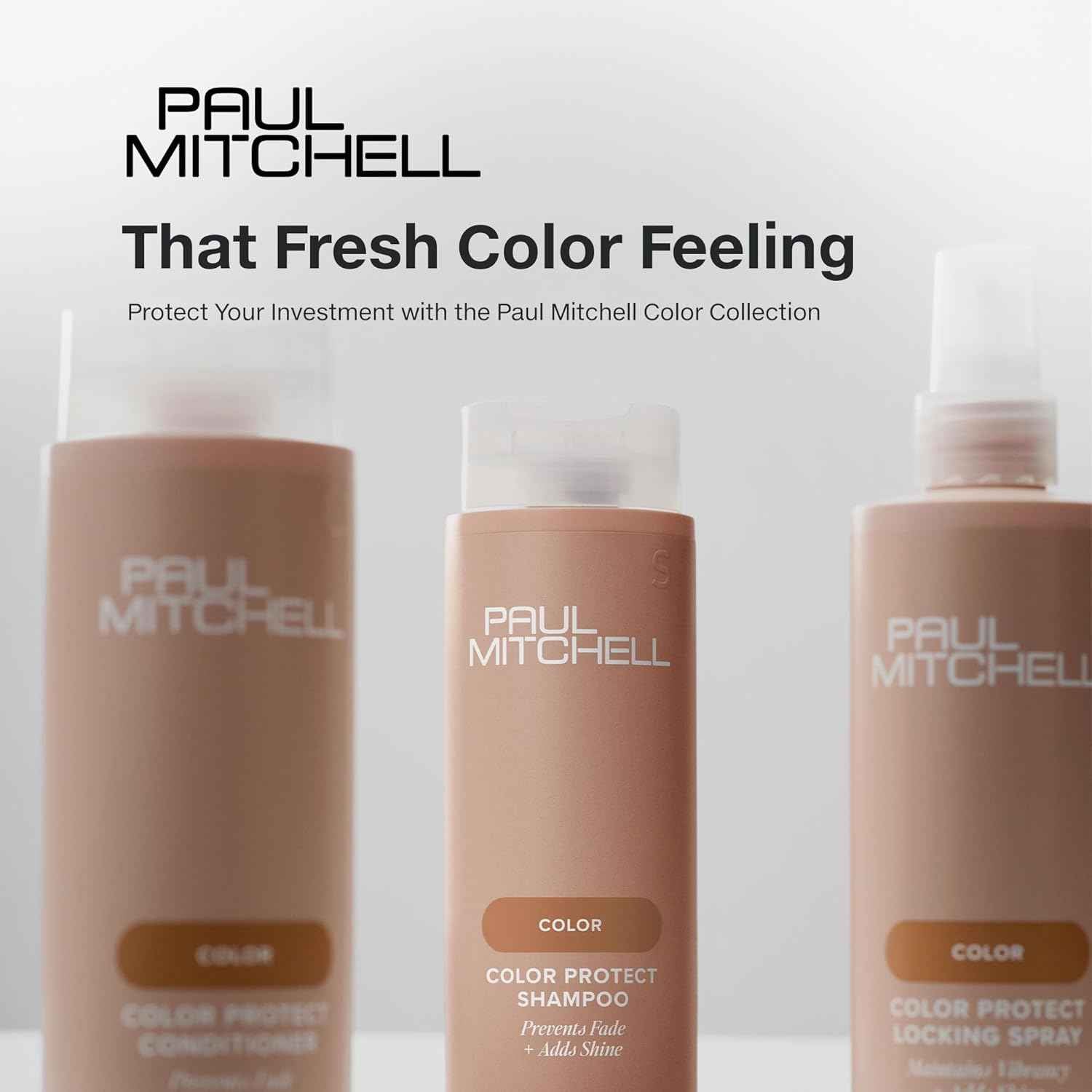 Paul Mitchell Color Protect Conditioner, Prevents Fade + Adds Shine, For Color-Treated Hair