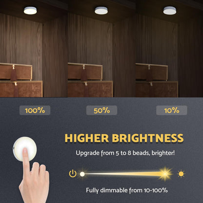 Rechargeable_Puck_Lights_2_Pack,_Magnetic_Tap_Light_1000mAh_Battery_Powered,_Warm_Yellow/Cool_White,_Dimmable_Touch_Light_Stick_on_for_Closet,_Locker,_Cabinet,_Bedside,_Kitchen