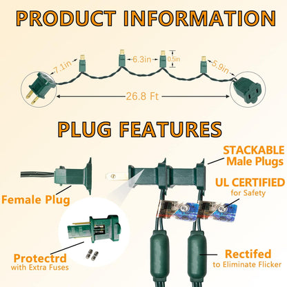 25ft_50_Counts_Warm_White_LED_Christmas_Lights_-_Commercial_Grade_Outdoor_Waterproof,_Green_Wire,_Xmas_Tree_Lights,_IP:65,_UL