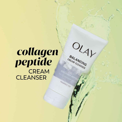 Olay Regenerist Collagen Peptide 24, Face Wash, Fragrance-Free, 150 mL