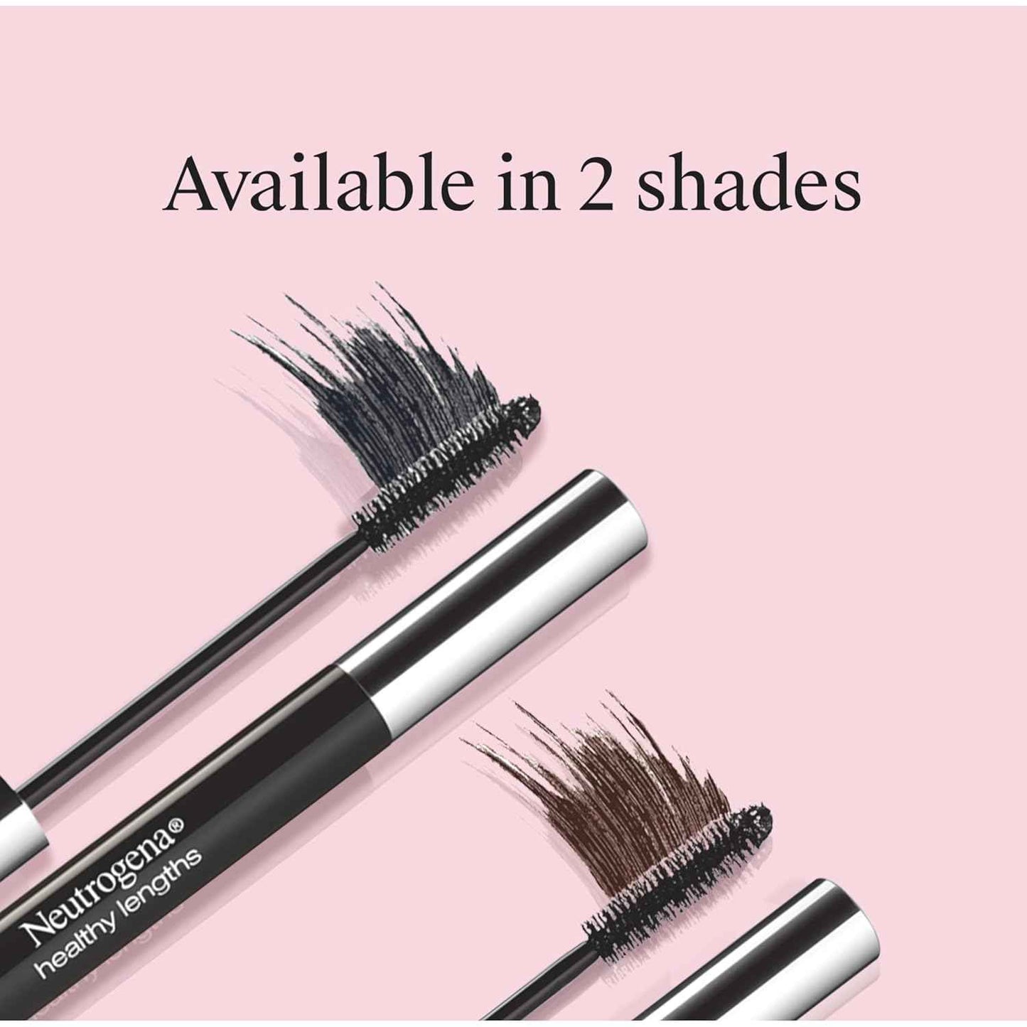 Neutrogena Healthy Lengths Mascara - with Vitamin E & Olive Oil, Lengthening Formula Extends the Look of Your Lashes up to 100% without Clumping, Flaking or Smudging