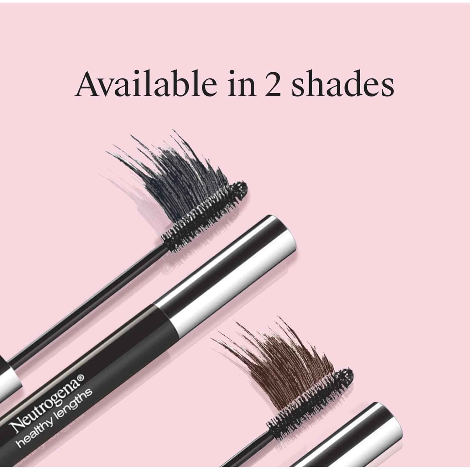 Neutrogena Healthy Lengths Mascara - with Vitamin E & Olive Oil, Lengthening Formula Extends the Look of Your Lashes up to 100% without Clumping, Flaking or Smudging
