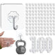 Transparent - 100PCS-holds up to 50lb
