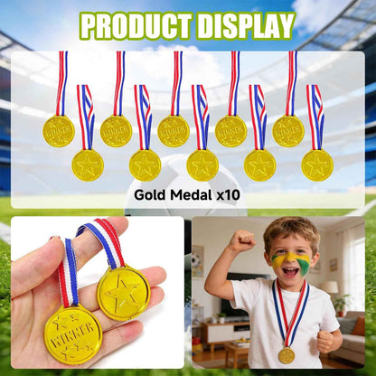 60PCS Soccer Party Favors, Soccer Goodie Bag Stuffers with 10 x 6.5 Inch Bags Keychain Medal Tattoo Sticker Slap Bracelets Whistles, for Kids Soccer Birthday Party Decorations Supplies Souvenirs