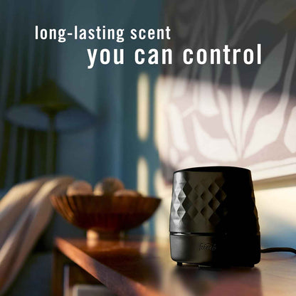 Febreze Plug Scent Booster, Continuous Scent Device Oil Diffuser, Compatible with Febreze Air Freshener Plug in Refills - Refills not Included