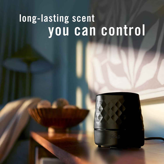 Febreze Plug Scent Booster, Continuous Scent Device Oil Diffuser, Compatible with Febreze Air Freshener Plug in Refills - Refills not Included