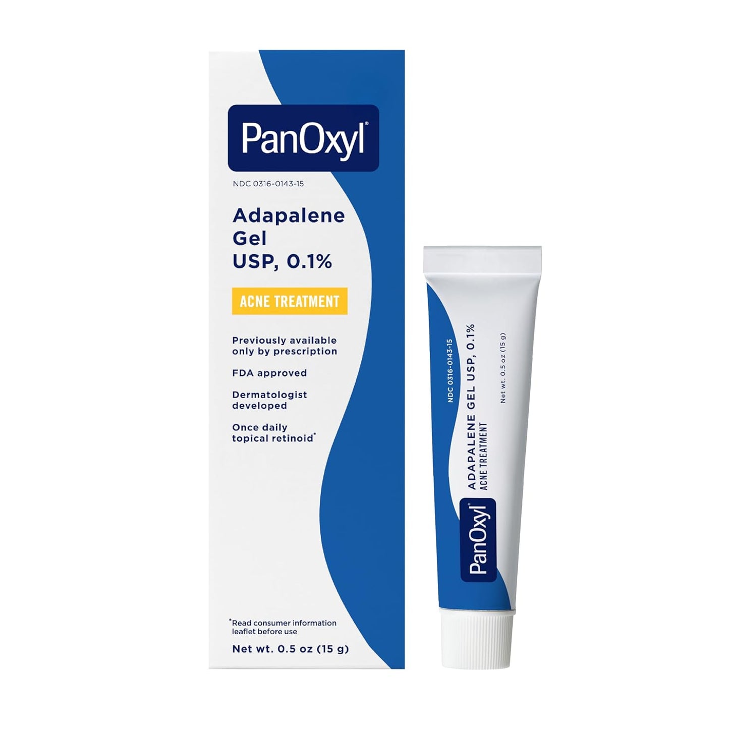 PanOxyl_Adapalene_0.1%_Leave-On_Gel,_Retinoid_Gel_Acne_Treatment,_30-Day_Supply,_Acne_Prone_Skin,_Oil_Free,_Fragrance_Free,_Paraben_Free,_0.5_oz