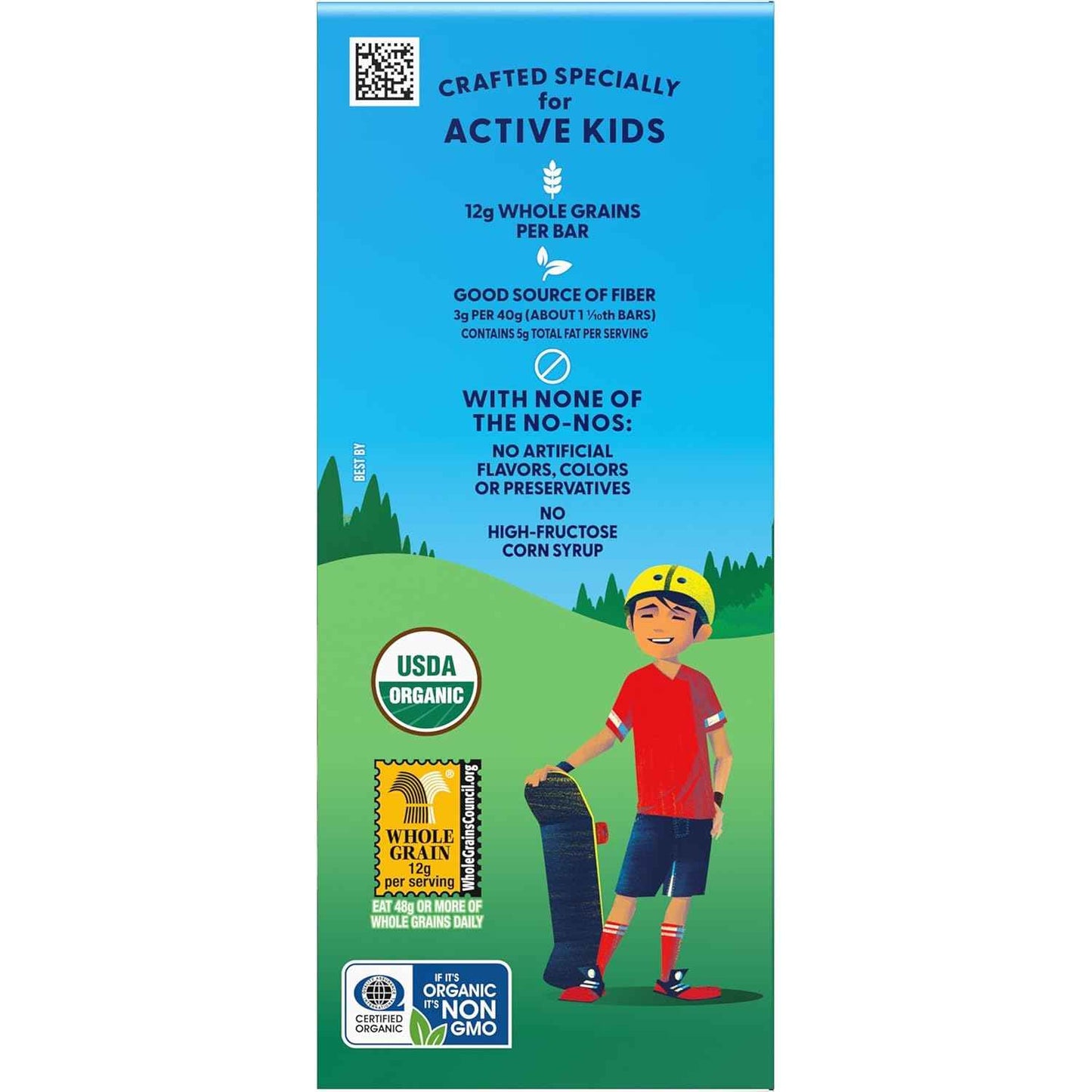 Zbar - Iced Oatmeal Cookie - Soft-Baked Energy Snack Bars - Non-GMO - 12g Whole Grains - USDA Organic Granola Bars - Snacks for Kids