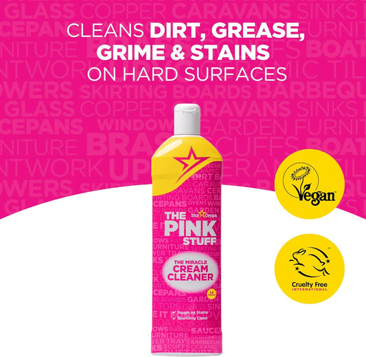Stardrops_The_Pink_Stuff_Miracle_Cream_Cleaner_for_Stainless_Steel_&_Multi-Purpose_Surfaces_–_Removes_Grease,_Grime,_Limescale_&_Soap_Scum_–_Tough_on_Stains,_Gentle_on_Surfaces_–_500ml