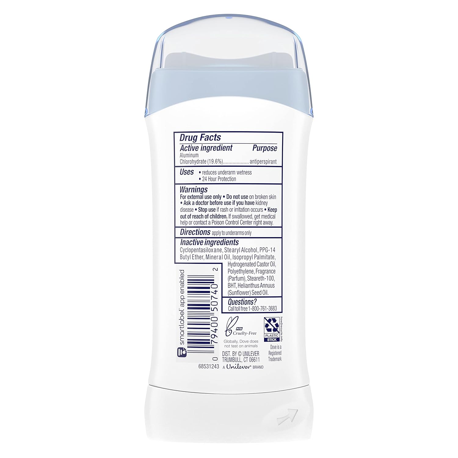 Dove_Invisible_Solid_Antiperspirant_Deodorant_Stick_for_Women,_6_Count,_Sensitive,_for_All_Day_Underarm_Sweat_&_Odor_Protection_2.6_oz