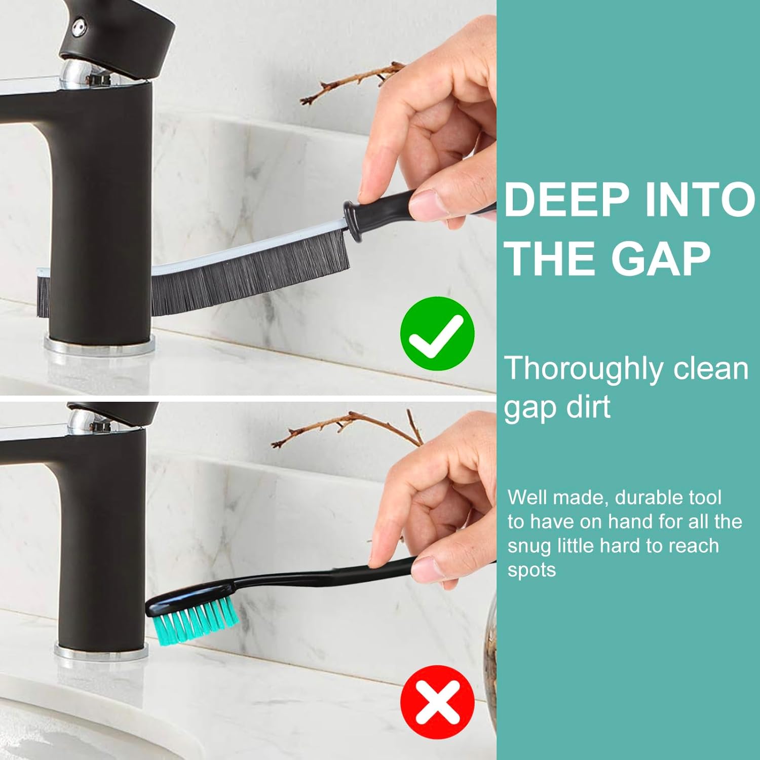 Crevice_Cleaning_Brush，Hard-Bristled_Grout_Brush，2024_New_Multifunctional_Gap_Cleaning_Brush_Tool，Dead_Corners_Brushes_for_Bathroom_Kitchen_Tiles_Window_Door_Slots，3pcs