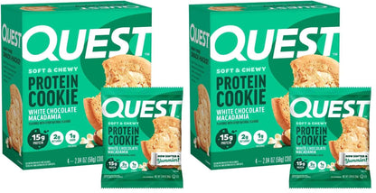 Quest Nutrition Protein Cookie, 15g Protein, 1g Sugar, 3g Net Carbs, Keto Friendly, High Protein, Low Carb