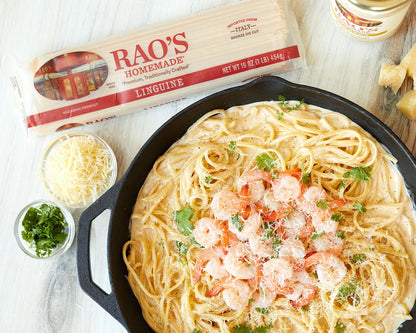 Rao's_Homemade_Fettuccini_Pasta,_16oz,_Traditionally_Crafted,_Premium_Quality,_From_Durum_Semolina_Flour,_Traditional_Bronze_Die_Cut,_Imported_from_Italy