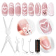 A A French Cat Eye Magnet Set