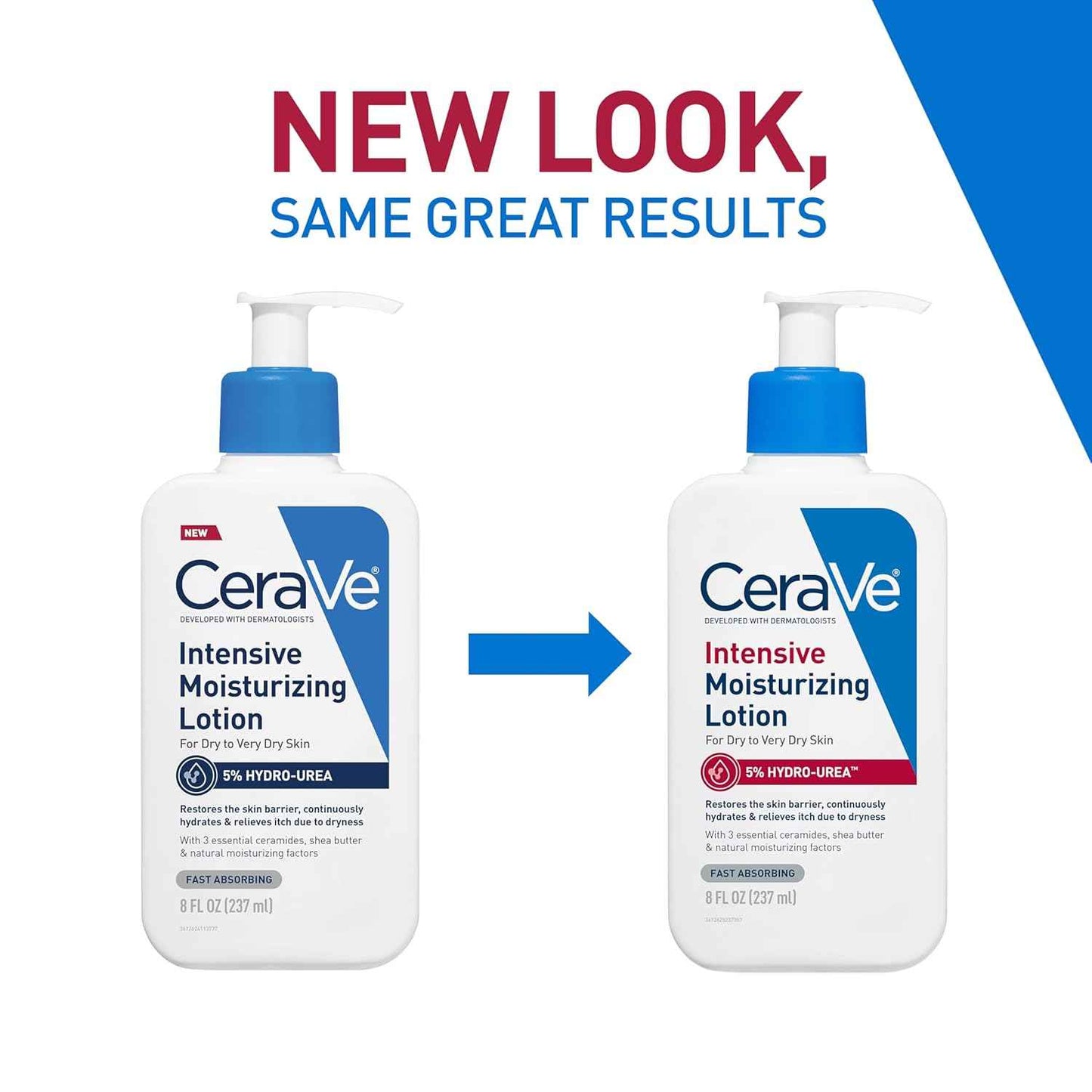 CeraVe Intensive Moisturizing Lotion, Hydro-Urea + Shea Butter, Body Lotion For Dry Skin, Relieves Signs Of Extra Dry Skin, Non Greasy Hydrating Cream For Rough, Tight, Red & Itchy Skin