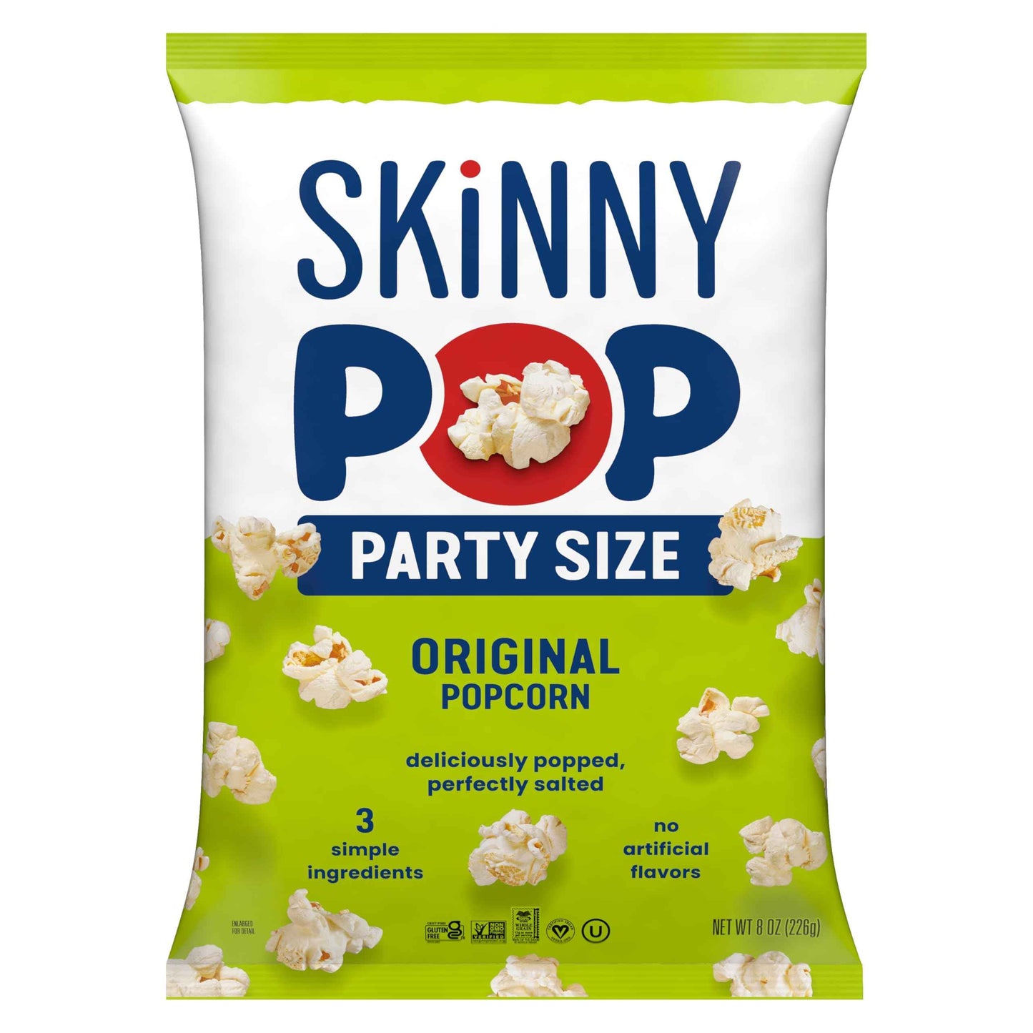 SkinnyPop Flavored Kettle Popcorn, Harry Potter Snacks, Gluten Free, Vegan, Non-GMO, Dairy Free, SkinnyPop, 5.3oz Grocery Sized Bag